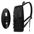 thumbnail image 6 of YFYANG 17" Laptop Backpack, Black and White Illusion Stripes Fashion Travel Work Backpack with USB and Headphone Cable Interface for Men and Women, 6 of 8