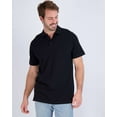 thumbnail image 2 of Real Essentials 3 & 4 Pack: Men's Cotton Pique Short Sleeve Polo Shirt - Performance Polo (Available In Big & Tall), 2 of 6