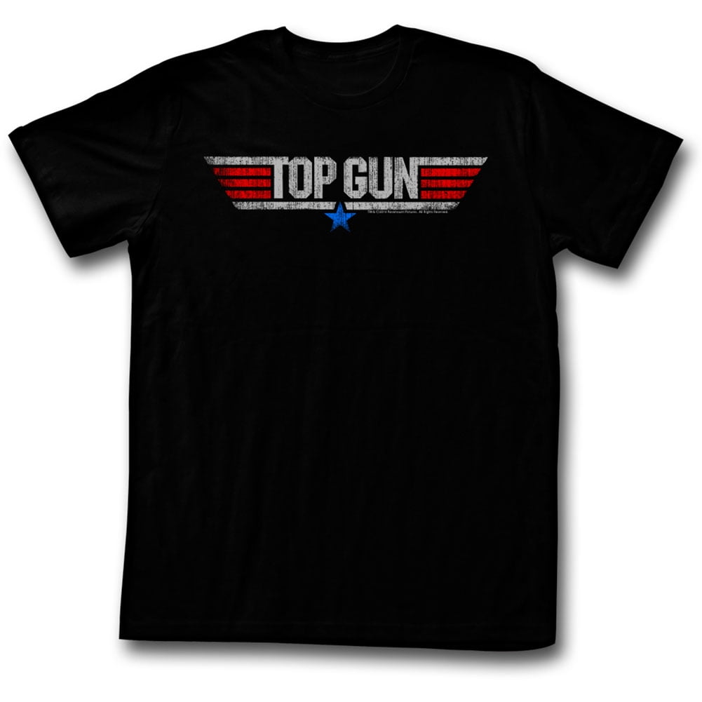 Top Gun Mens Logo T Shirt Black