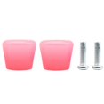 thumbnail image 1 of 2/Set PU Inline Skates Roller Brakes Block Non-Slip Brake Toe Stoppers Parts Jelly Pink, 1 of 8