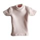 thumbnail image 1 of Disfraz de camiseta a escala 1:12, ropa hecha a mano para muñecas de 6 pulgadas. rosa, 1 of 9