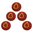 thumbnail image 1 of Decoraciones de botones cubiertos de tela de artesanal de 5 piezas para álbumes de recortes Pera, 1 of 9