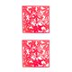 thumbnail image 1 of Injueey 4x Hotel Home Bar Room Divider Panel de pantallas decorativas plegables y multifuncionales mariposas rojas modernas Mariposas Rojas 2Conjunto, 1 of 6