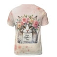 thumbnail image 2 of Happy Mother's Day Maine Coon with Flower Crown and Greeting Card All Over Print 3D Shirt Unisex Merch Cat Lover Kitten Owner Gifts - 13004, 2 of 6