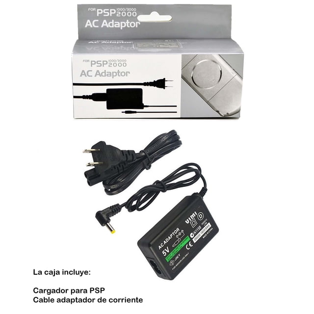 Cargador Eliminador Para Psp Slim/ Psp Flat 1000/2000/3000