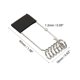 thumbnail image 2 of Uxcell 40x16mm Abrazaderas Fijas para Lámpara de Techo Luz Empotrada Clips de Resorte Paquete de 20, 2 of 5