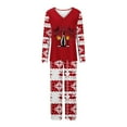 thumbnail image 4 of Xihbxyly Christmas Pajamas for Women, Women's Christmas Printed Pajama Set for Daily Home Wear Two-Piece Pajama Set with Pocket, 4 of 4