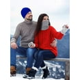 thumbnail image 2 of 4 Pieces Winter Neck Warmers Fleece Gaiter Windproof Face Covering, 2 of 6