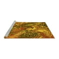 thumbnail image 2 of Ahgly Company Machine Washable Indoor Rectangle Oriental Yellow Industrial Area Rugs, 6' x 9', 2 of 4