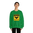 thumbnail image 3 of Danger Not for the Weak Unisex Heavy Blend Crewneck Sweatshirt, 3 of 4