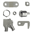 Drawer and Lock, Tubular Cam Replacement Lock Hook with Key for