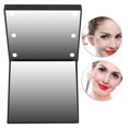 thumbnail image 4 of 6LEDs Mini Portable Pocket Makeup Mirror with Dimmable LED Lights, Battery Powered, Easy Carry, Perfect Selfie Light, 4 of 7