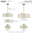 thumbnail image 5 of Livex Lighting - Blanchard - 2 Light ADA Wall Sconce In Industrial Style-5.25, 5 of 16