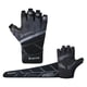 thumbnail image 3 of Guantes de entrenamiento antideslizantes con muñequera ajustable para levantamiento de pesas. SG, 3 of 9