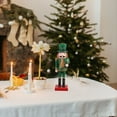 thumbnail image 4 of SHISUYAN Adorable Nutcracker Soldier Design Home Decoration Plastic Material for Festive Table decor 6.5 Inches, 4 of 8