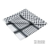 ROZYARD Keffiyeh Scarf Head Scarf Shemagh Scarf Arabian Head Cover Traditional Headwrap
