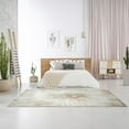 thumbnail image 4 of Luxe Weavers Abstract Spark Patterned Gold 5x7 Area Rug, Indoor Carpet with Medium Pile, 4 of 10