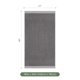 thumbnail image 3 of Martex Restore Toalla De Baño Con Rayas Esculpidas – Suave Absorbente Que Absorbe La Humedad Y De Secado Rápido – Ligera Para Uso Diario – Sensación Cómoda Con Práctico Lazo Para Colgar – 30" X 56" –, 3 of 5