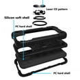 thumbnail image 5 of Dteck for iPhone 11 Case with Screen Protector (2 Packs), 360°Rotate Ring Stand Military Grade Drop Protection Full Body Cute Case for iPhone 11 6.1 Inch,Black, 5 of 9