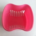 thumbnail image 2 of serony Denture Bath Box Plastic Tool Mouth-guard Artificial Tooth Holder Lightweight Convenient False Teeth Case Using Supplies Pink, 2 of 7