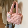 thumbnail image 4 of Bolso de moda para mujer y niña, bolso de compras de estilo lindo, bolso de viaje con cierre de cremallera, 4 of 7