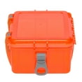 Outdoor Products Large Watertight Case Dry Box, Orange, 8" x 6.75" x 3.