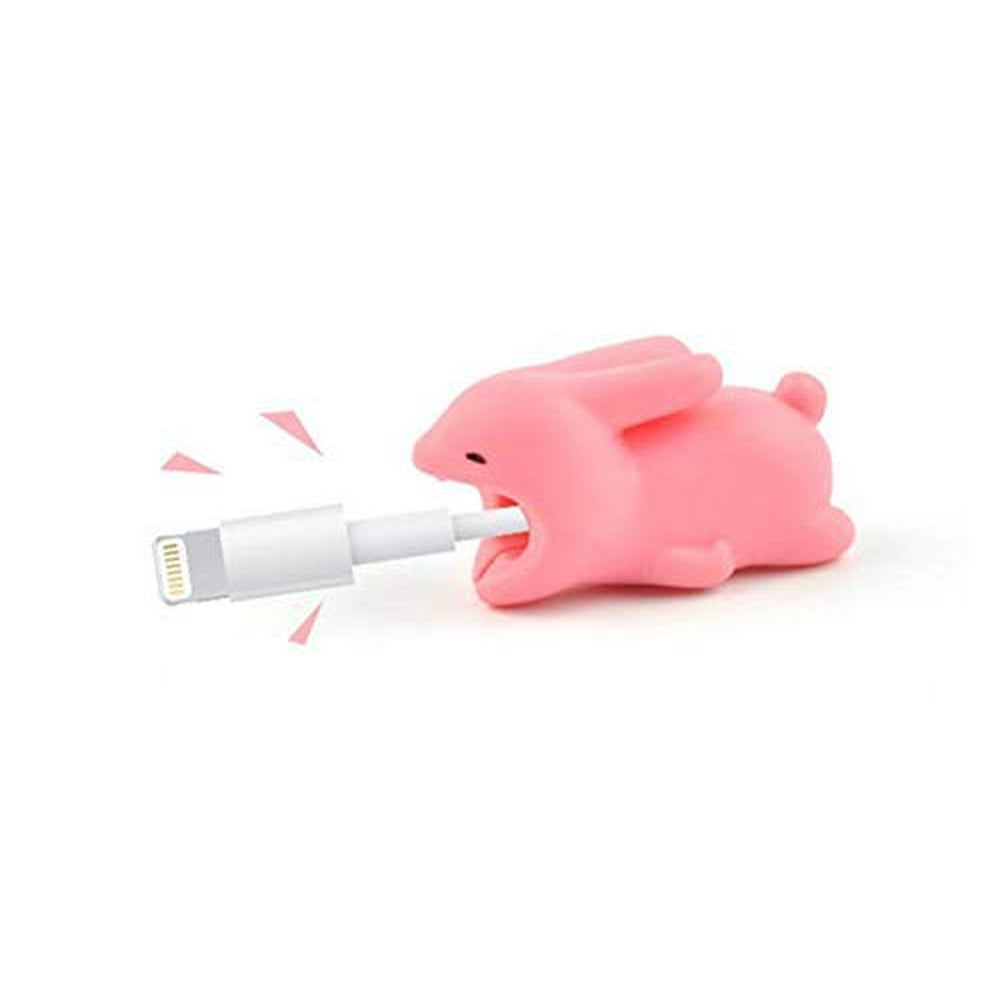 The Original Cable Capper (Rabbit) Adorable Animal Bite Cable