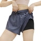 thumbnail image 1 of Conjunto informal de pantalones cortos de entrenamiento para mujer, ropa deportiva activa para mujer, 1 of 6