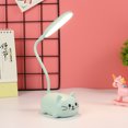 thumbnail image 1 of Niñas corazón LED lámpara de escritorio protección ocular oficina estudiante dormitorio ins dormitorio junto a la cama aprendizaje cargando y enchufando niños de doble uso, azul JAMW Sencillez, 1 of 5