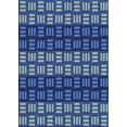 thumbnail image 1 of Ahgly Company Machine Washable Indoor Rectangle Transitional Iceberg Blue Area Rugs, 2' x 4', 1 of 7