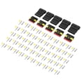 thumbnail image 1 of Waterproof Electrical Connector,5 Set 5 Pin Waterproof Electrical Connector Plug Waterproof Electrical Wiring Connector Ultra Responsive, 1 of 8