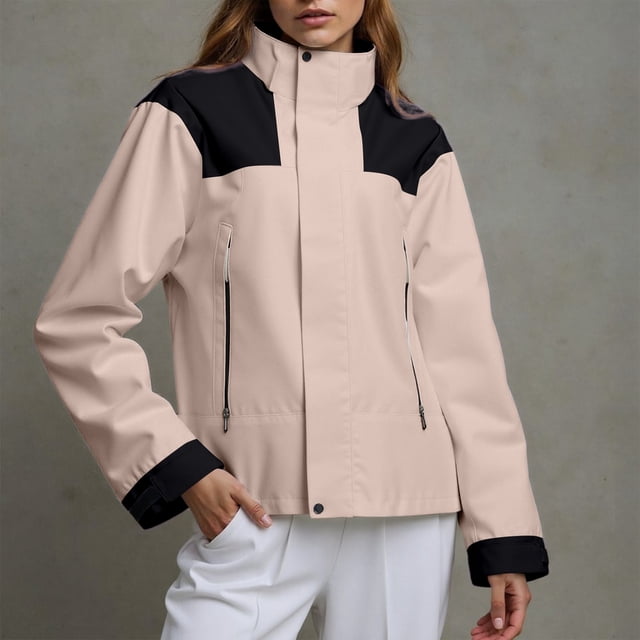 HUITKMM Fall Jacket Women's Lightweight Windproof Breathable Outdoor Jacket for Couples