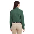 thumbnail image 3 of Harriton Ladies' Foundation 100% Cotton Long-Sleeve Twill Shirt with&nbsp;Teflon™ - M581W, 3 of 4