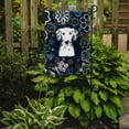 thumbnail image 2 of Blue Flowers Dalmatian Flag Garden Size, 2 of 2