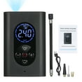 thumbnail image 1 of Tire Inflator Portable Air Compressor 150PSI Electric Air Pump with Pressure Gauge LED Light 4000mAh USB Rechargeable Power Bank Auto Shut Off for Car Bicycle Balls and Other Inflatables, 1 of 7