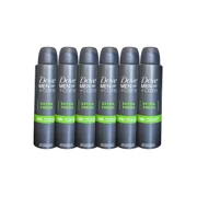6 PK Dove Men + Care Extra Fresh Spray Deodorant & Antiperspirant 150ml