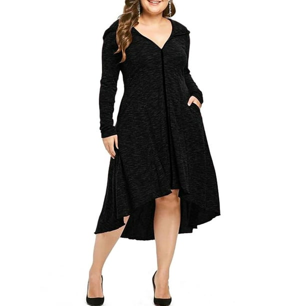 high low plus size