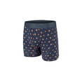 thumbnail image 5 of Aeropostale Mens Boxer Briefs Poly Spandex Performance Brushed Microfiber Ultra Soft Fly-less Support Boxer Briefs Underwear(Green/Grey/Navy/Navy, Large), 5 of 5