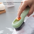 thumbnail image 4 of Billuyoard Cepillo multifunción para zapatos, automático, para añadir líquido, removedor de ropa, tablero dispensador, dispensador de jabón, Suministros de limpieza para el hogar Verde Billuyoard HA082346-01, 4 of 6