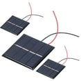 thumbnail image 3 of Mini Solar Panel, Strong 3Pcs Micro Solar Panel Cells, Low Power Appliances Durable DIY Battery For Electronic Applications Home Projects, 3 of 8