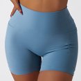 thumbnail image 2 of Pantalones cortos de Yoga para mujer, mallas deportivas de cintura alta, mallas de entrenamiento de secado rápido para mujer con bolsillos para correr y Fitness, 2 of 6