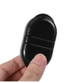 thumbnail image 5 of Unique Bargains 1 Pc Flip Up 2 Compartment Pill Case Durable for Travel Gray Black, 5 of 6