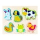 thumbnail image 3 of Rompecabezas de madera con colores y formas: juegos de desarrollo cognitivo para bebés y niños pequeños. Animal B, 3 of 9