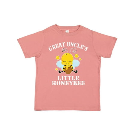

Inktastic Cute Bee Great Uncle s Little Honeybee with Stars Gift Toddler Boy or Toddler Girl T-Shirt