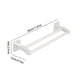 thumbnail image 3 of Towel Bar, Wall Mount, 304 Stainless Steel, Brushed Finish, 11 Inch, Thick 0.8mm, Foldable, Metal Frame, For Bathroom, Heavy Duty, Rust Proof, Modern Design, For Kitchen, for Bedroom, 3 of 7