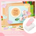 thumbnail image 4 of Ihvewuo Paper Punch Butterfly / Heart Hole Puncher for Scrapbooking DIY Handmade Paper Puncher for Crafts Scrapbook Cards Decoration Zinc Alloy+ABS Colorful, 4 of 11