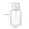 thumbnail image 4 of Minnieouse Nail Art Pump Dispenser Spray Bottle Supplies Plastic Bottles Remover Reusable Container Makeup Sub Liquid for Cleaning Type3 NO3, 4 of 6