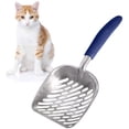 thumbnail image 2 of Pelle à litière pour Chat, Pelle à litière en métal Solide pour Animaux domestiques Pelle à tamiser Durable pour Animaux de Compagnie (14 po x 5,5 x 1,67 po,Envoi aléatoire Bleu, Blanc, Noir), 2 of 5