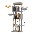 thumbnail image 1 of Árbol para Gatos Feandrea Gris Paloma UPCT182G01 175 cm con 2 Cuevas, 1 of 7