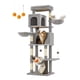 thumbnail image 1 of Árbol para Gatos Feandrea Gris Paloma UPCT182G01 175 cm con 2 Cuevas, 1 of 7